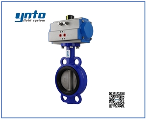 氣動(dòng)蝶閥(無靠背?對(duì)夾式)